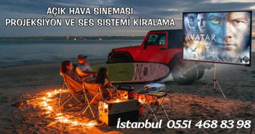 Kiralık Açık Hava Sinema Sistemi Kiralama Kiralık Açık Hava Sinema Sistemi Kiralama
