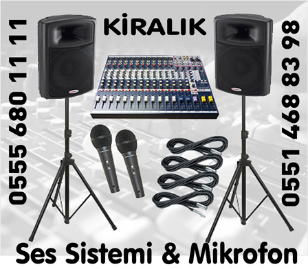  Ankara Ses Sistemi Kiralama Kiralık Hoparlör İstanbul Kiralık Mikrofon Karaoke Kiralama